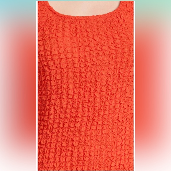 RAILS Julie Orange Popcorn Bodycon Mini Dress XXS NWT Stretchy T-Shirt Style - Picture 7 of 11